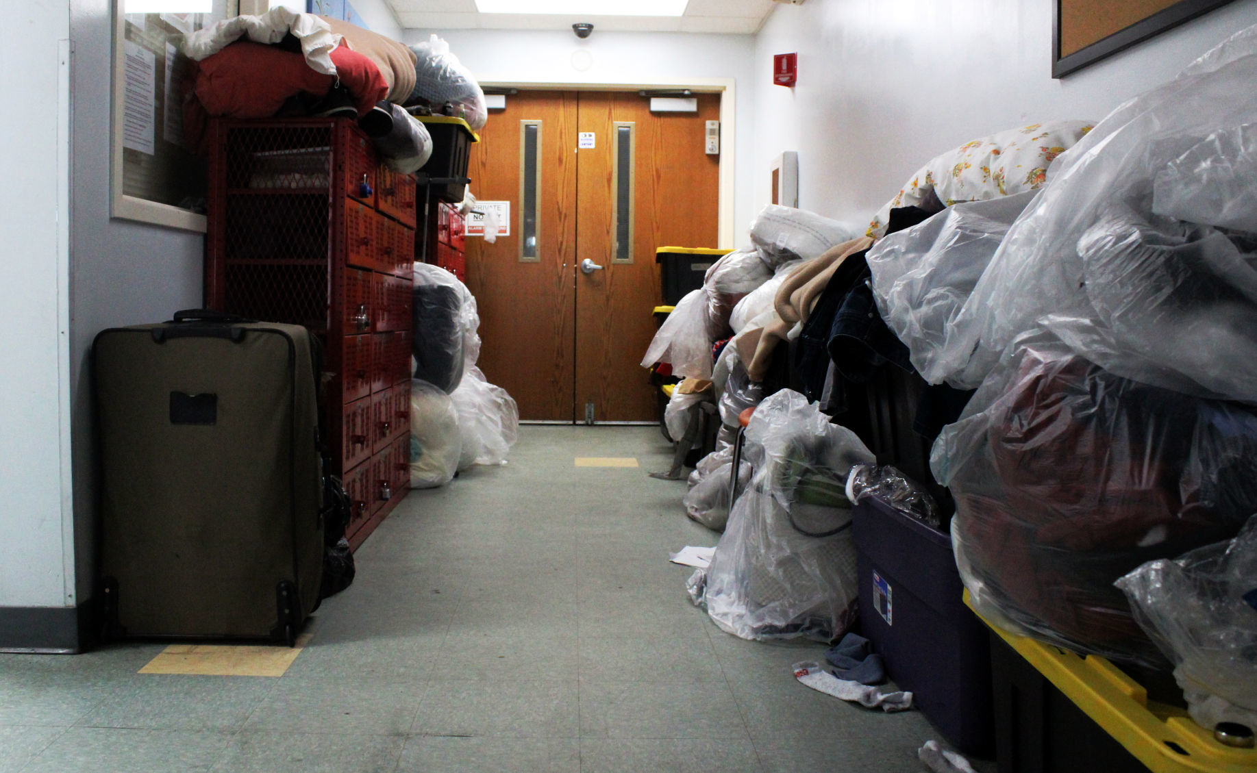 Homeless shelter overcrowding
